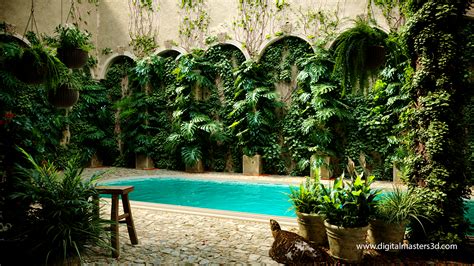 Backyard Pool :: Behance