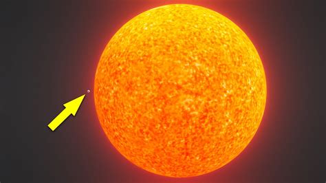 Sun Vs Earth Size Comparison Youtube