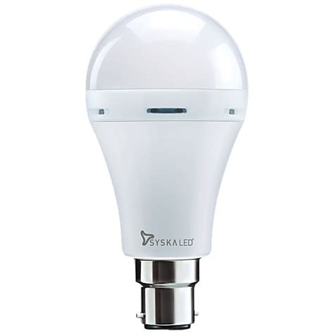 Buy Syska Ssk Emb Rechargeable Emergency Bulb Cool Daylight