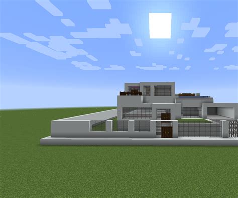 Minecraft Small Modern House Tutorial Step By Step Minecraft Land