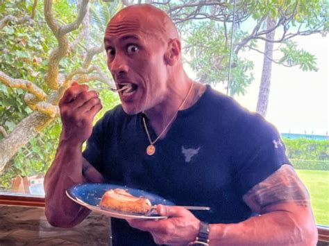 This Is What Cheat Meal King Dwayne Johnson Has For