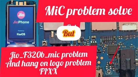 JIO F320B mic चज कय त Hang on logo problem huaa Fixx flashing Done