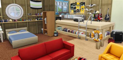 Drake & Josh bedroom 😁 This house is now available on the gallery. My origin ID is: muffinchunx ...