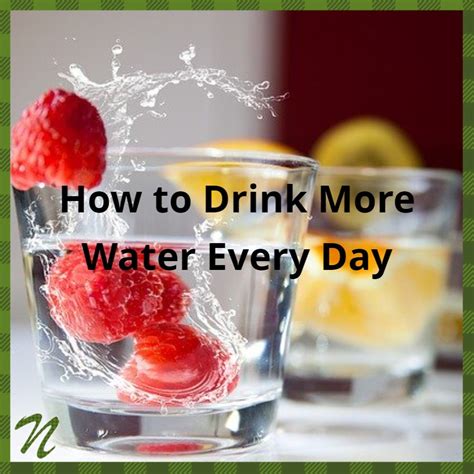 How To Drink More Water Every Day Nutritionist Nicole Camba