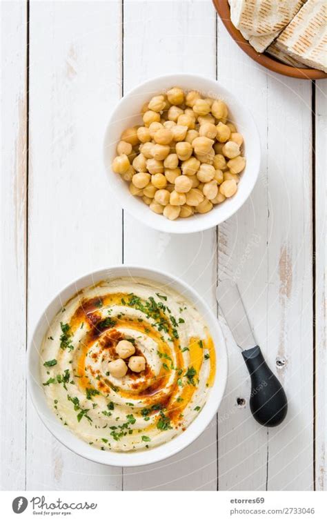 Hummus Hummus Kichererbsen Ein Lizenzfreies Stock Foto Von Photocase