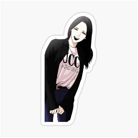 "Lookism Crystal Choi" Sticker for Sale by issamdesing | Redbubble