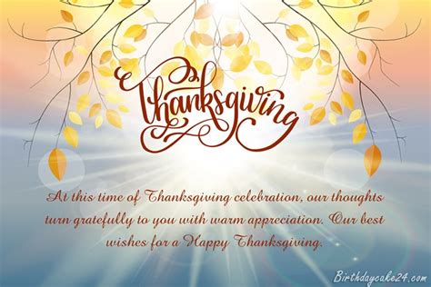 Write Greetings And Wishes On Thanksgiving Card Thanksgiving Card