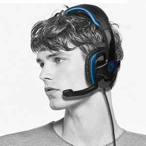 Amazon SADES SA708GT Gaming Headset For Xbox One PS4 PC Volume