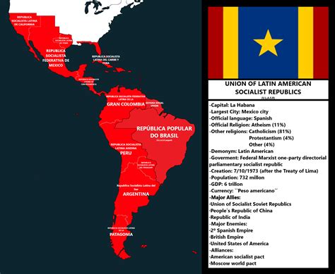 La Capitales De America Latina Maps