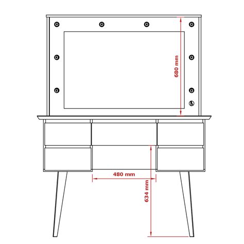 Tocador Camarim Strassrosado Pastel Incluye Banqueta Muebles El