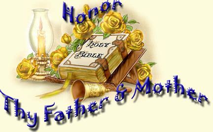 Honor Thy Father and Mother