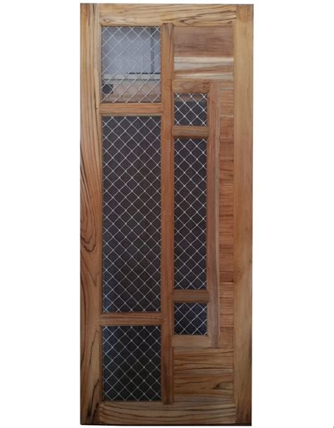 Exterior Brown Teak Wood Jali Door For Home At Rs Sq Ft In Raipur