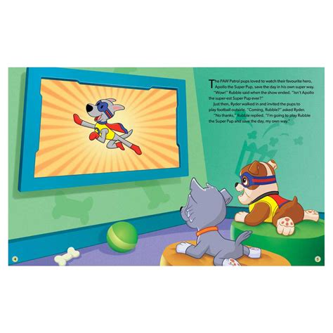 Paw Patrol Rubble To The Rescue Paperback Nickelodeon Parragon Publi