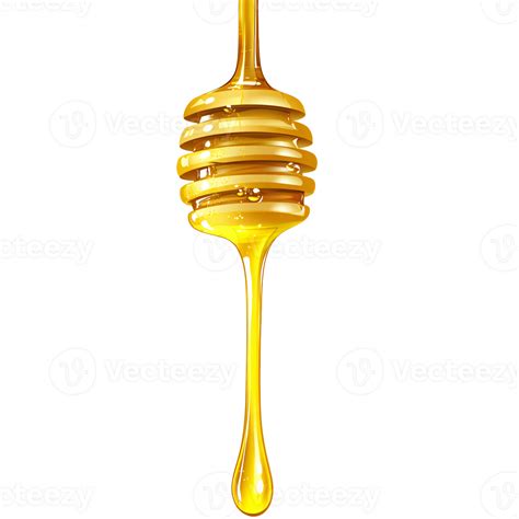 Amber Honey Flowing in a Silky, Golden Stream 57189409 PNG