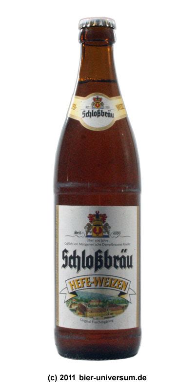 Schlo Br U Rheder Hefe Weizen Bier Universum