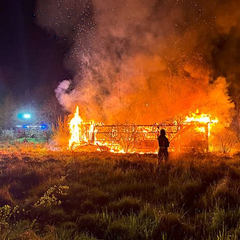 Świnoujście iswinoujscie pl Płonęła stodoła do akcji gaśniczej