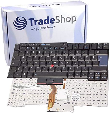 Trade Shop Original Laptop Tastatur Notebook Keyboard Deutsch De Qwertz