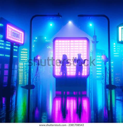 future tokyo scene tv studio background ai generated image