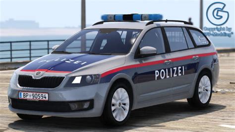 GFP Octavia Polizei Österreich REPLACE ADDON FIVEM ELS