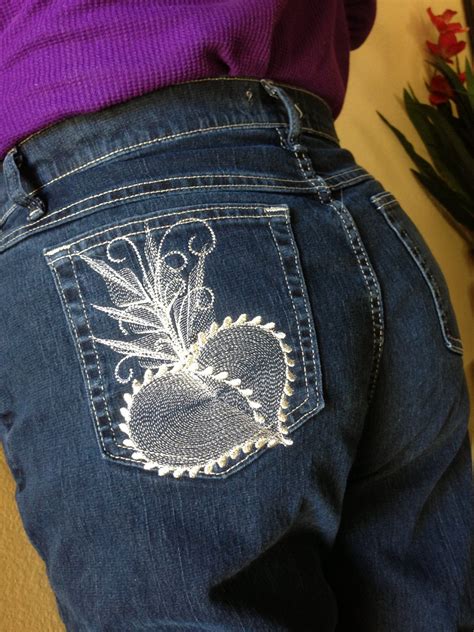 Embroidery On Jeans Diy Embroidery Shops