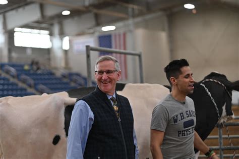 Celebrity Cow Milking Secretary Russell Redding At The Cel Flickr