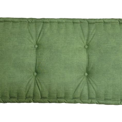 Futon Borda Turca Verde Decoração Banco Assento Pallet Elo7