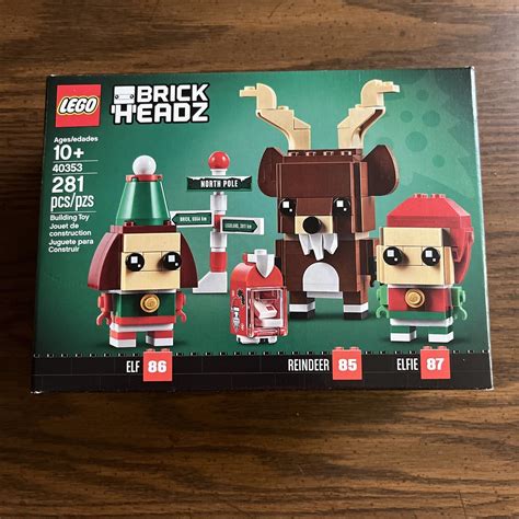 LEGO BrickHeadz Reindeer Elf Elfie 40353 New Sealed