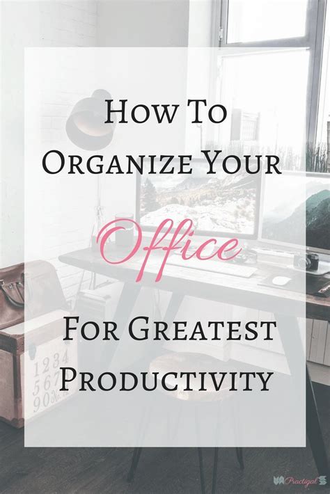 How To Organize Your Office For Greatest Productivity Artofit