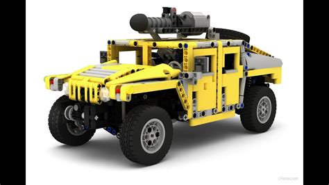 Lego Technic Humvee Hummer H1 Youtube