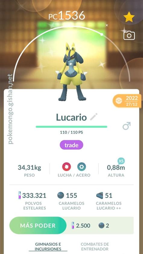 Shiny Lucario - Pokemon Go