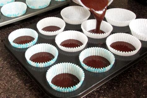 Chocolate Cupcake Batter Pouring Free Stock Photo - Public Domain Pictures