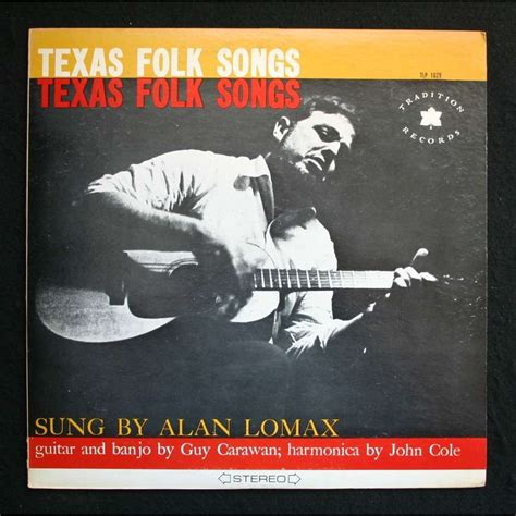 Texas Folk Songs De Alan Lomax 33t Chez Themroc Ref116672417