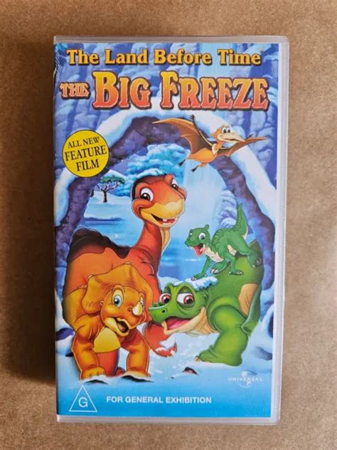 THE LAND BEFORE VIII Time The Big Freeze VHS PAL 2002 11 15