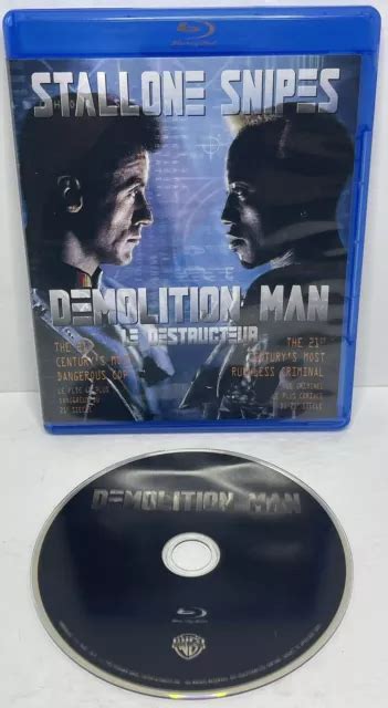 Demolition Man Bluray 1993 Sylvester Stallone Wesley Snipes Oop