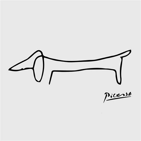 Pablo Picasso Dog Painting - BEST PAINTING