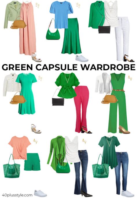 How To Wear Green Color Combinations And Outfits With Green