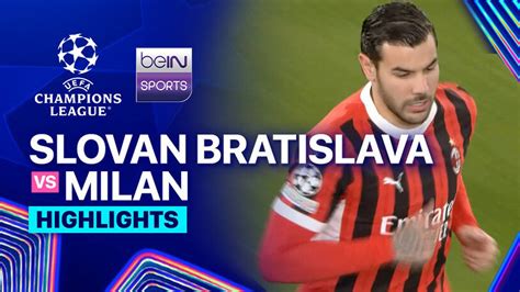 Slovan Bratislava vs Milan - Highlights | UEFA Champions League 2024/25 ...