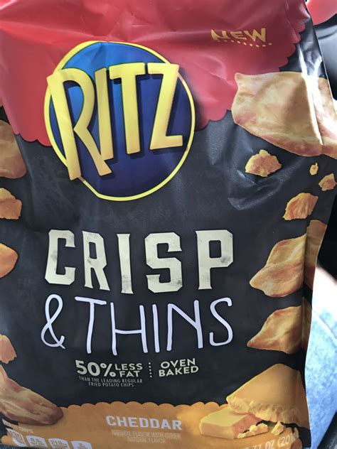 Ritz Crisp And Thins Cheddar Okay Food Snack Recipes Snacks