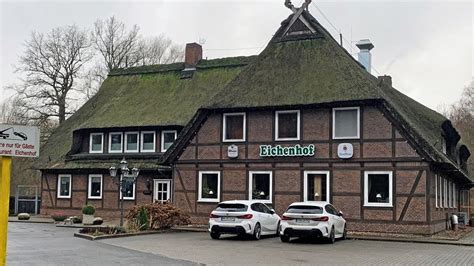 Restaurant Hamburg Reetdach Traditionslokal Eichenhof Schlie T