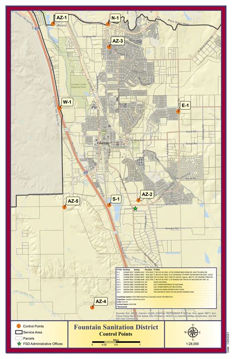 Maps - Fountain Sanitation District