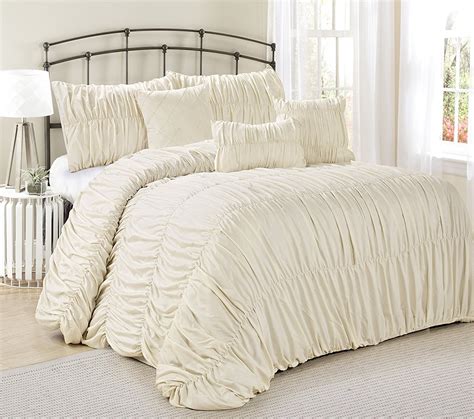 Queen Comforter Set : 9 Piece Queen Clara 100% Cotton Comforter Set - Go on and get ready to ...