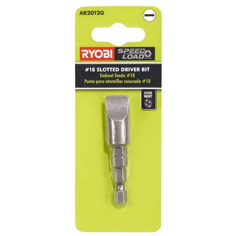 Ryobi Speedload X In Flat Driver Bit