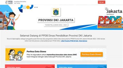 Dear Siswa Sma Ppdb Jakarta Telah Dibuka Cek Syarat Dan Cara