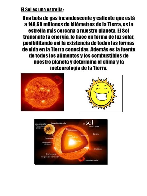 El Sol Es Una Estrella