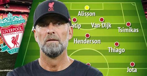 How Liverpool Could Line Up Vs Brighton After Jurgen Klopps International Break Boosts Mirror