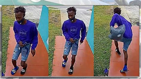 Porch Pirate Caught On Camera In Lake Worth Beach