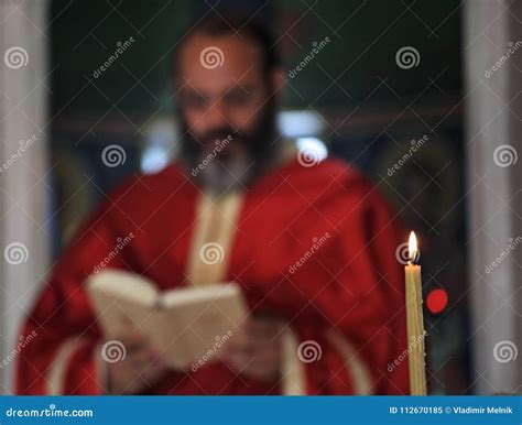 Priest of Saint George Chapel on Lycabettus Hill Editorial Image - Image of mediterranean ...