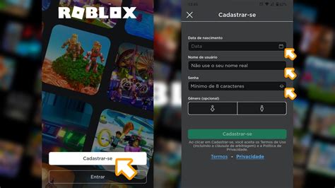 Como Fazer Conta No Roblox Veja Passo A Passo Para Come Ar A Jogar