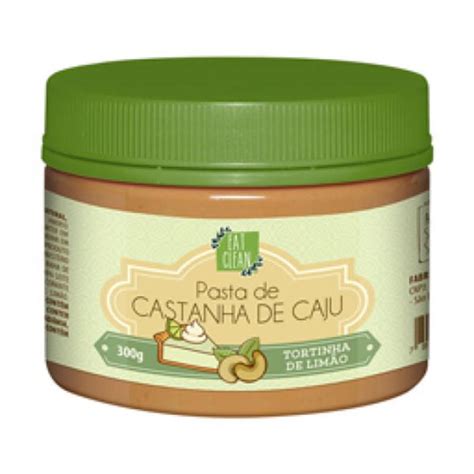 Pasta De Castanha De Caju Tortinha de limão Eat Clean 300 g Ugami