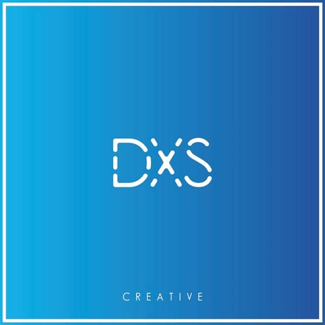 Premium Vector Dxs Premium Vector Latter Logo Design Creative Logo